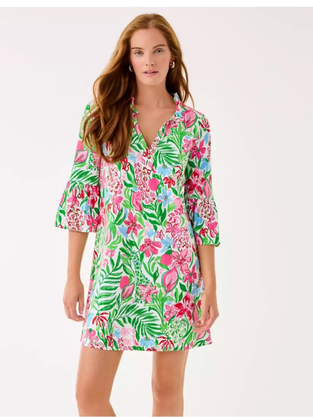 Lilly Pulitzer Hayes Dress Glowing Gardens NWT